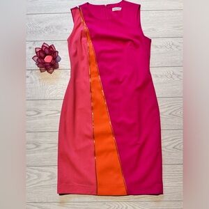 Calvin Klein -Zipper Dress - Size 6